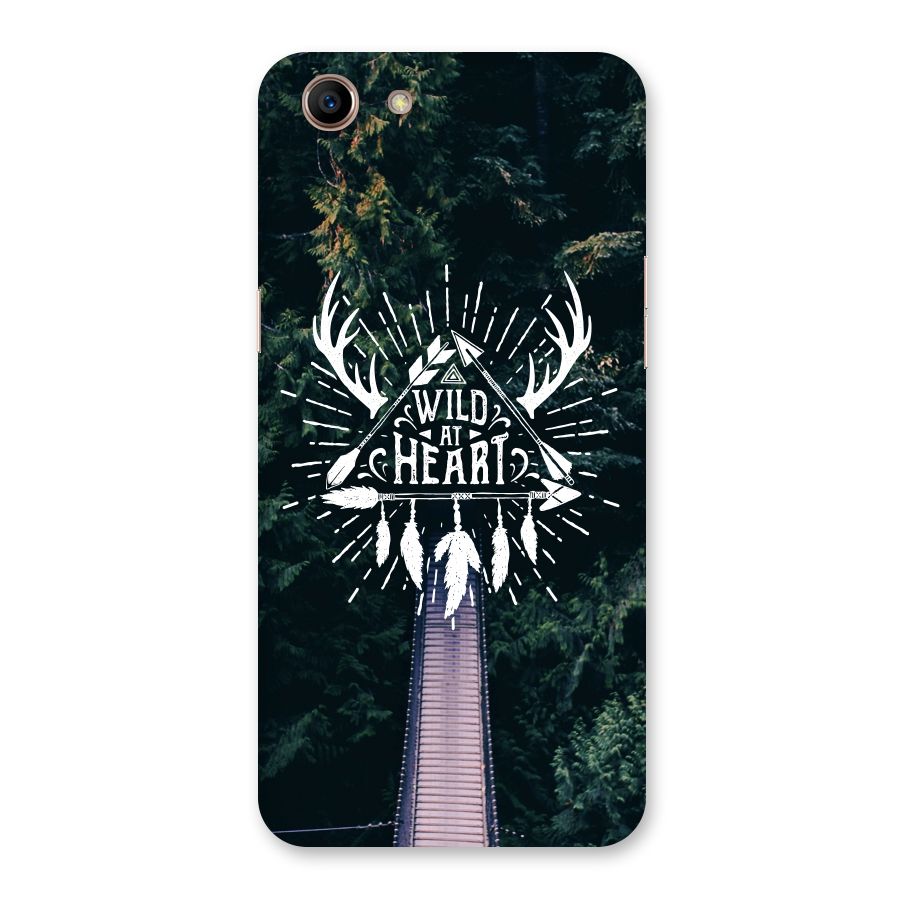 Wild Heart Back Case for Oppo A83 (2018)