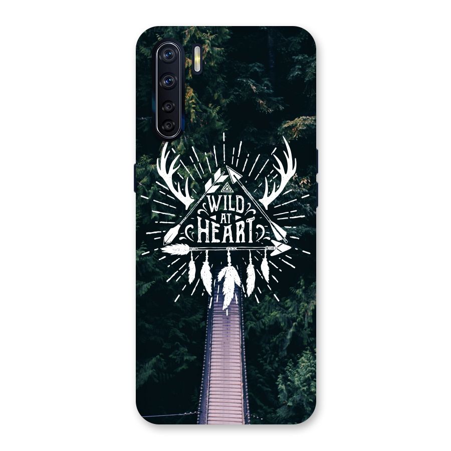 Wild Heart Back Case for Oppo F15