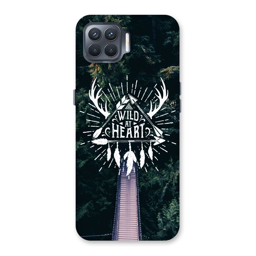 Wild Heart Back Case for Oppo F17 Pro