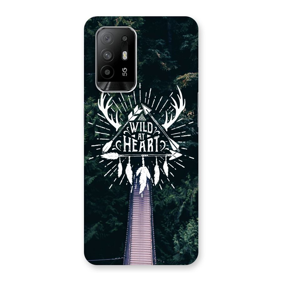 Wild Heart Back Case for Oppo F19 Pro Plus 5G