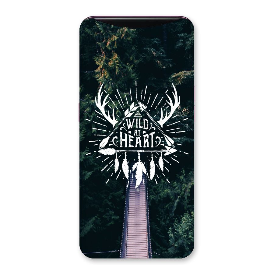 Wild Heart Back Case for Oppo Find X