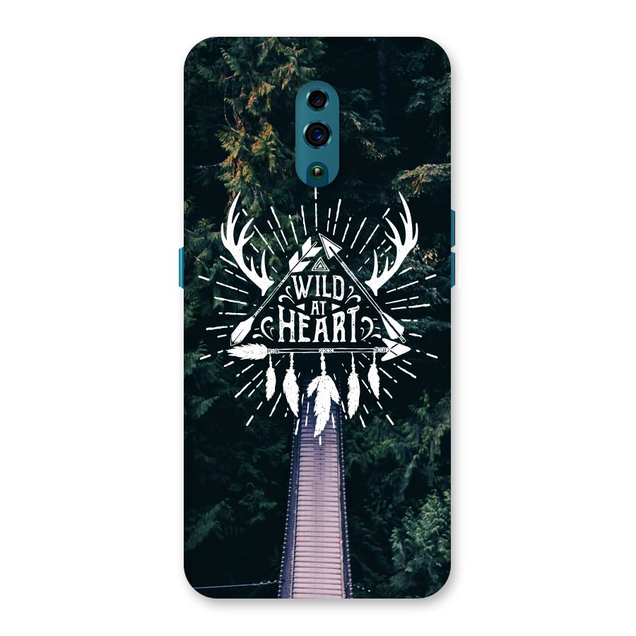 Wild Heart Back Case for Oppo Reno