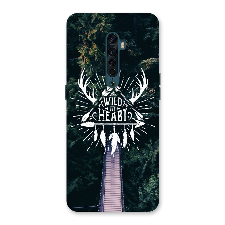 Wild Heart Back Case for Oppo Reno2