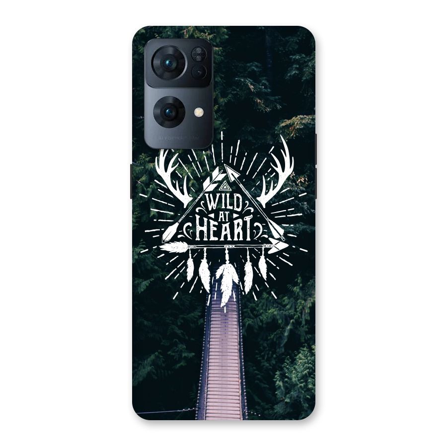Wild Heart Back Case for Oppo Reno7 Pro 5G