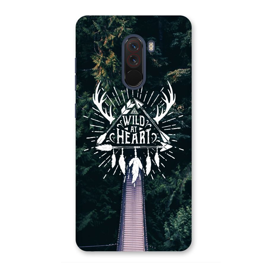 Wild Heart Back Case for Poco F1