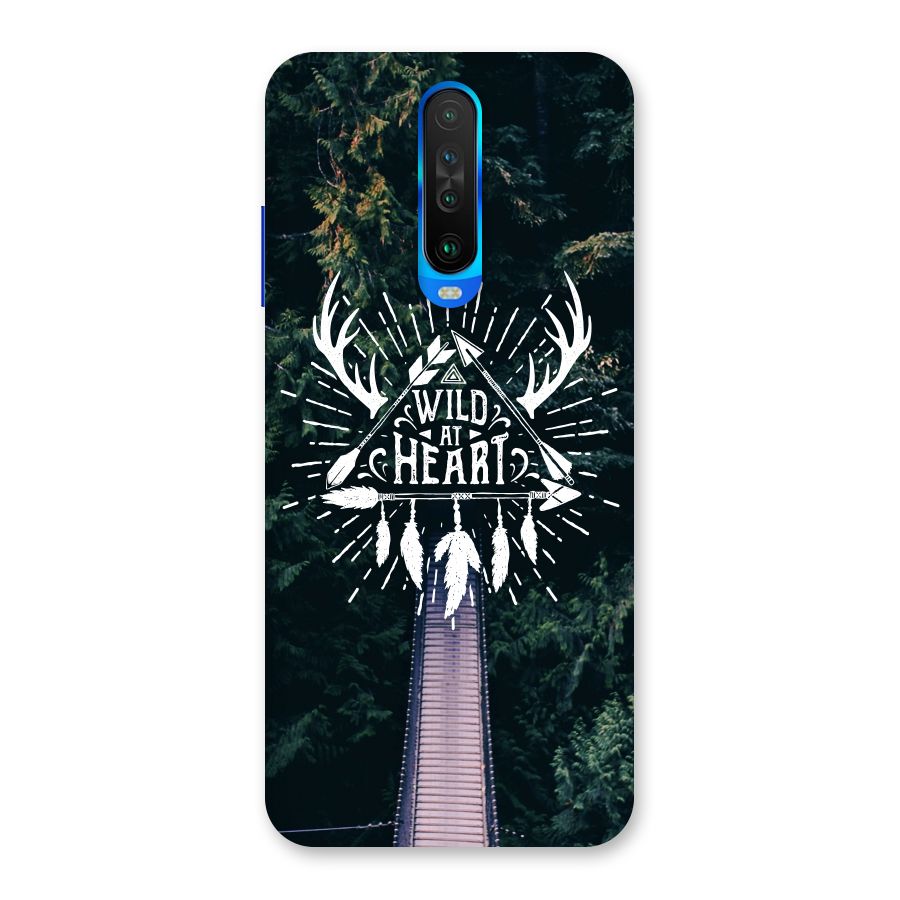 Wild Heart Back Case for Poco X2