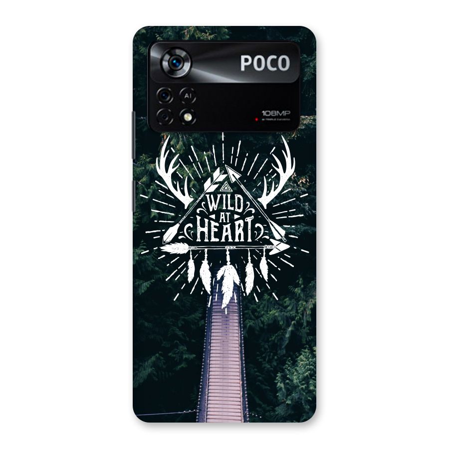 Wild Heart Back Case for Poco X4 Pro 5G