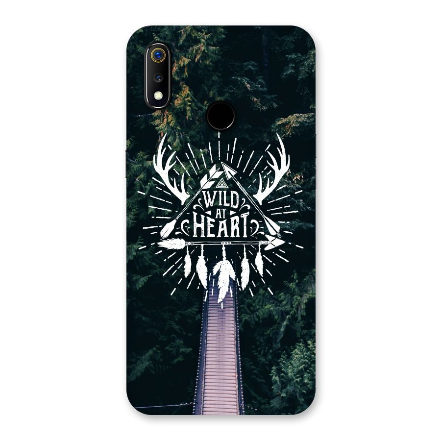 Wild Heart Back Case for Realme 3