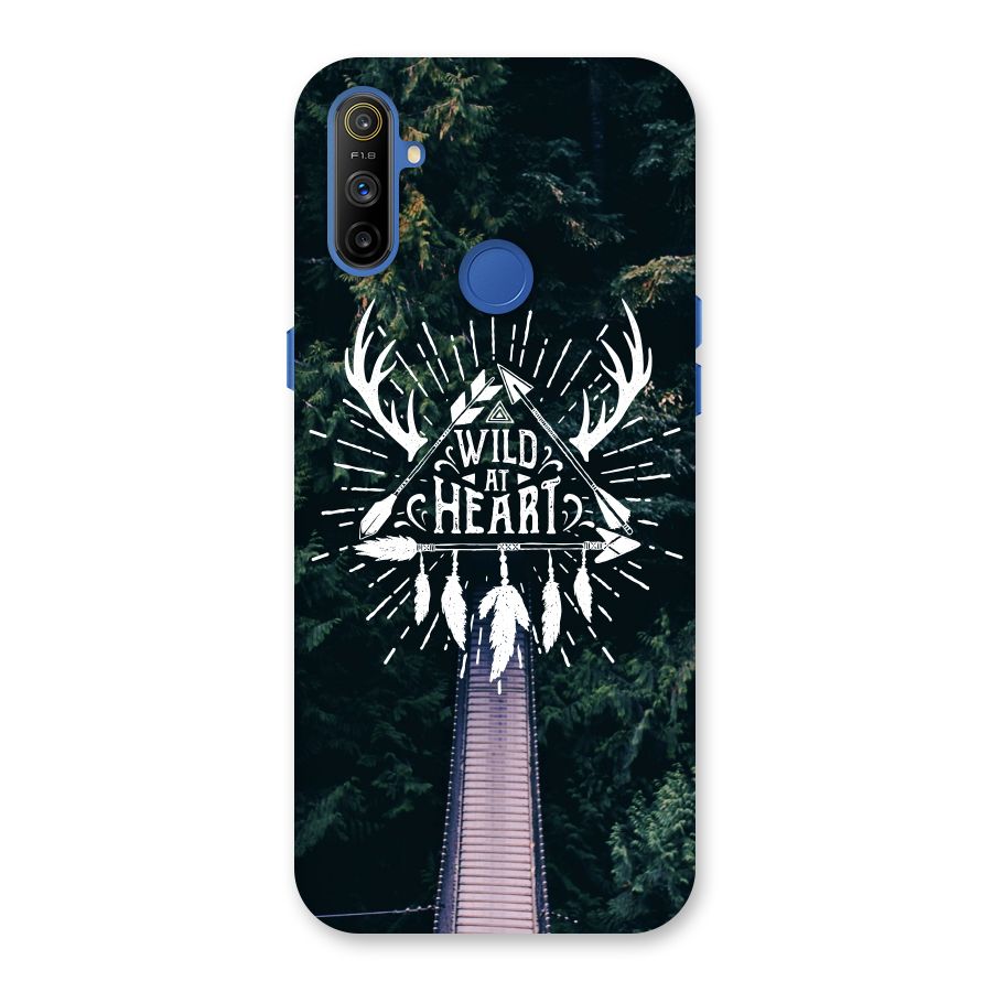 Wild Heart Back Case for Realme Narzo 10A