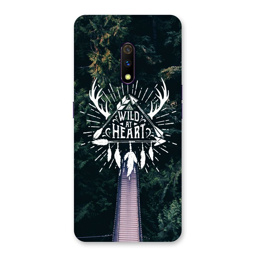 Wild Heart Back Case for Realme X