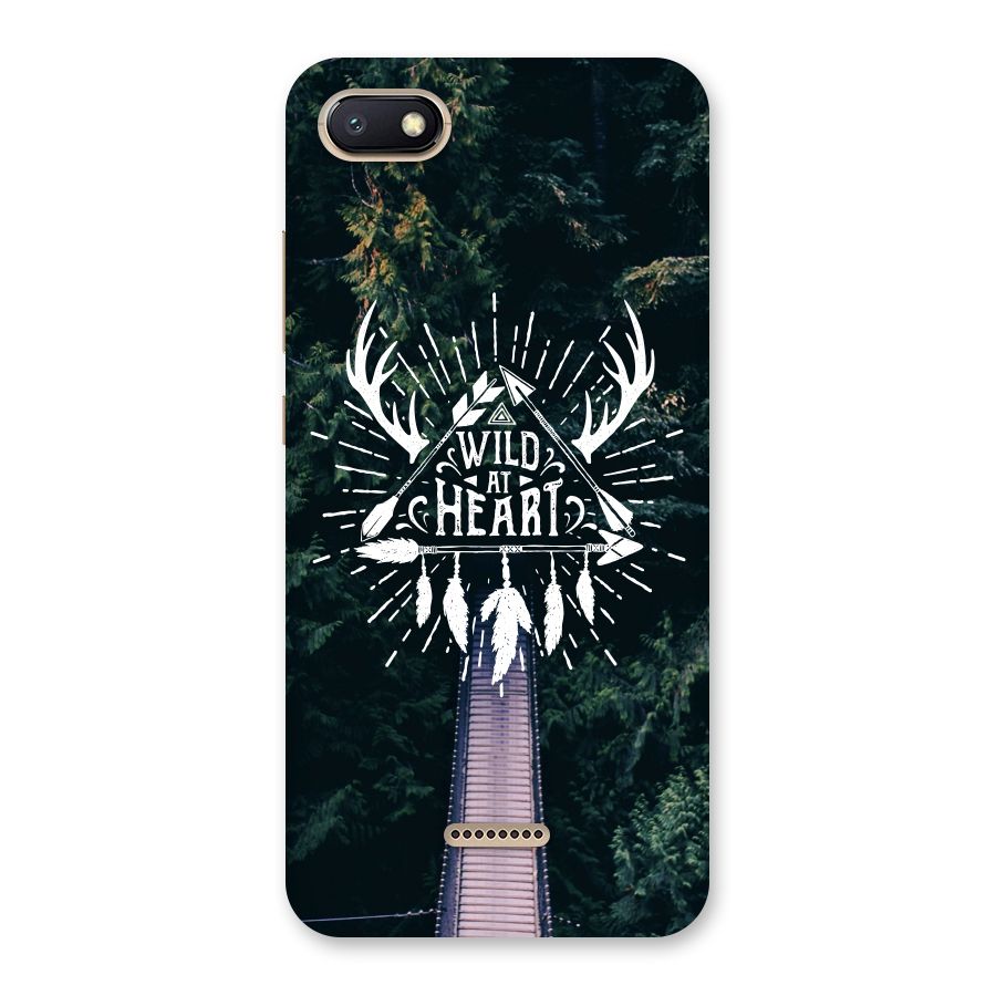Wild Heart Back Case for Redmi 6A
