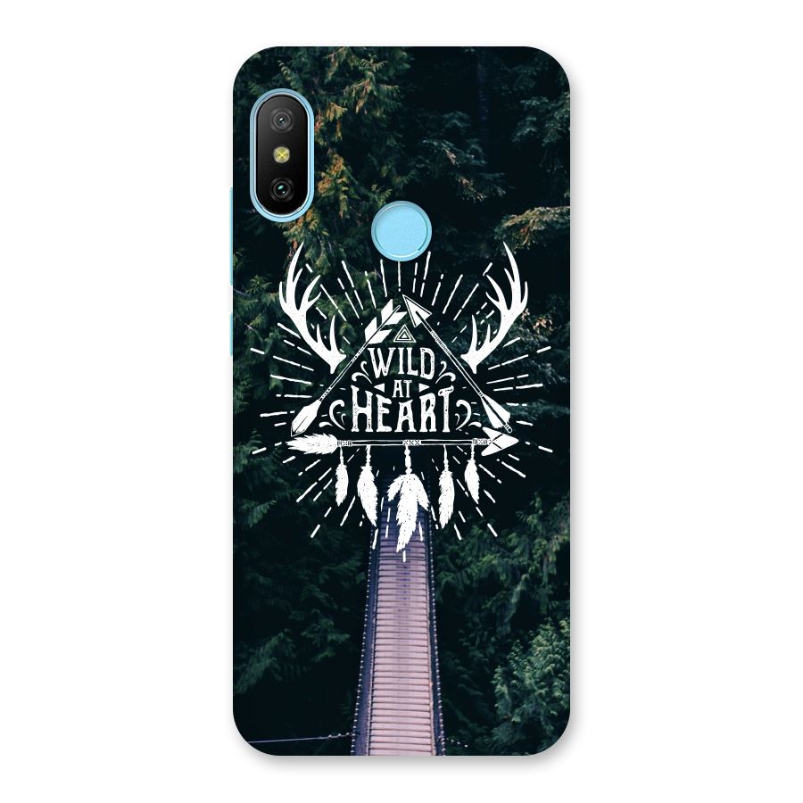 Wild Heart Back Case for Redmi 6 Pro