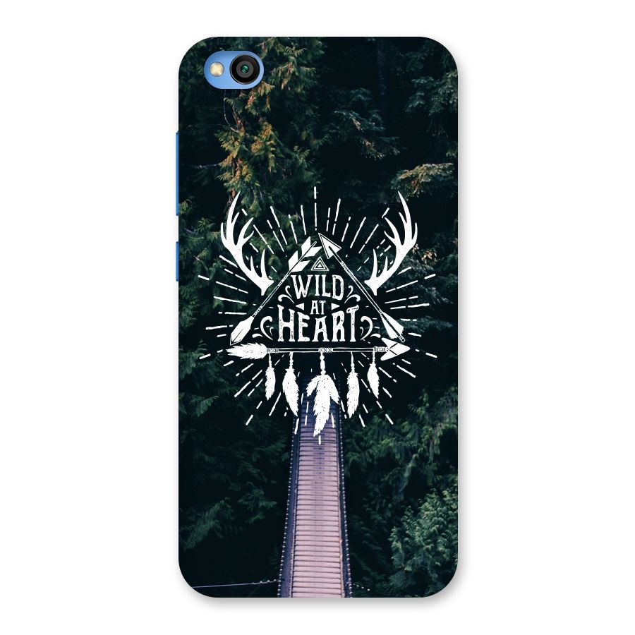 Wild Heart Back Case for Redmi Go
