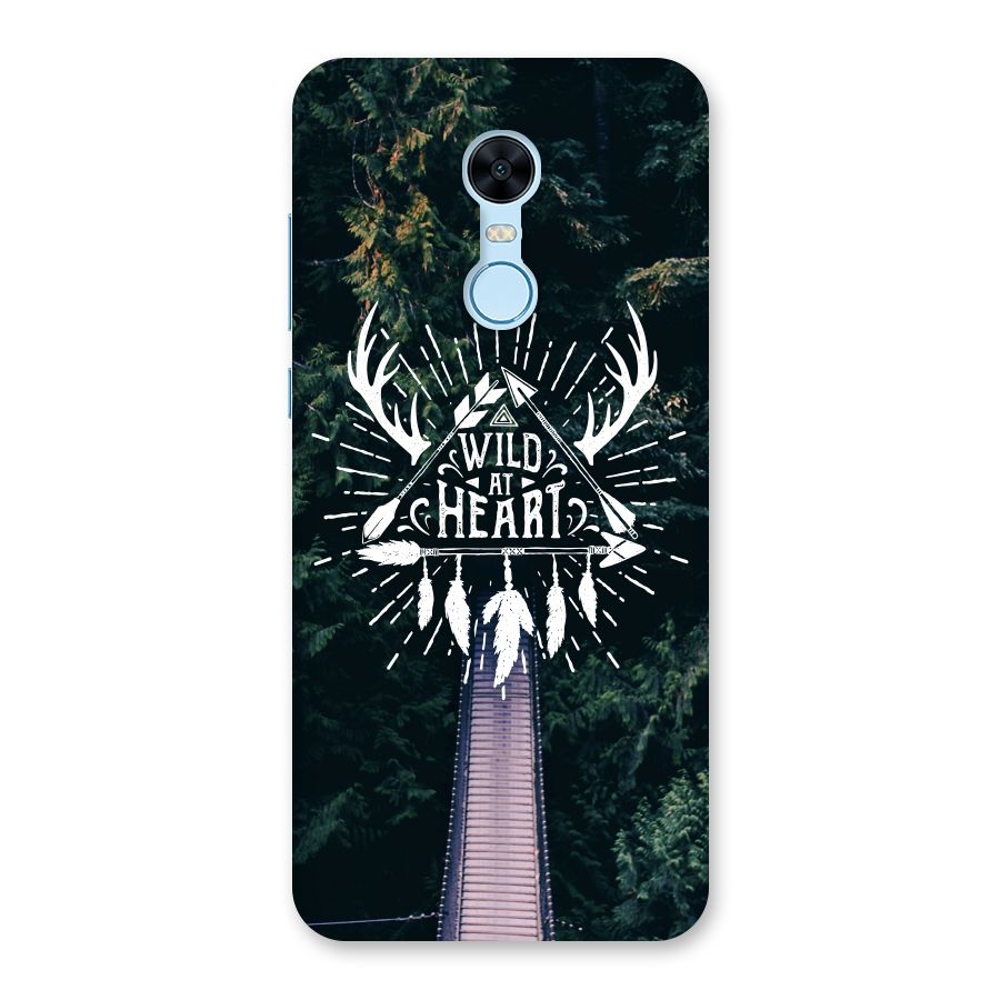Wild Heart Back Case for Redmi Note 5