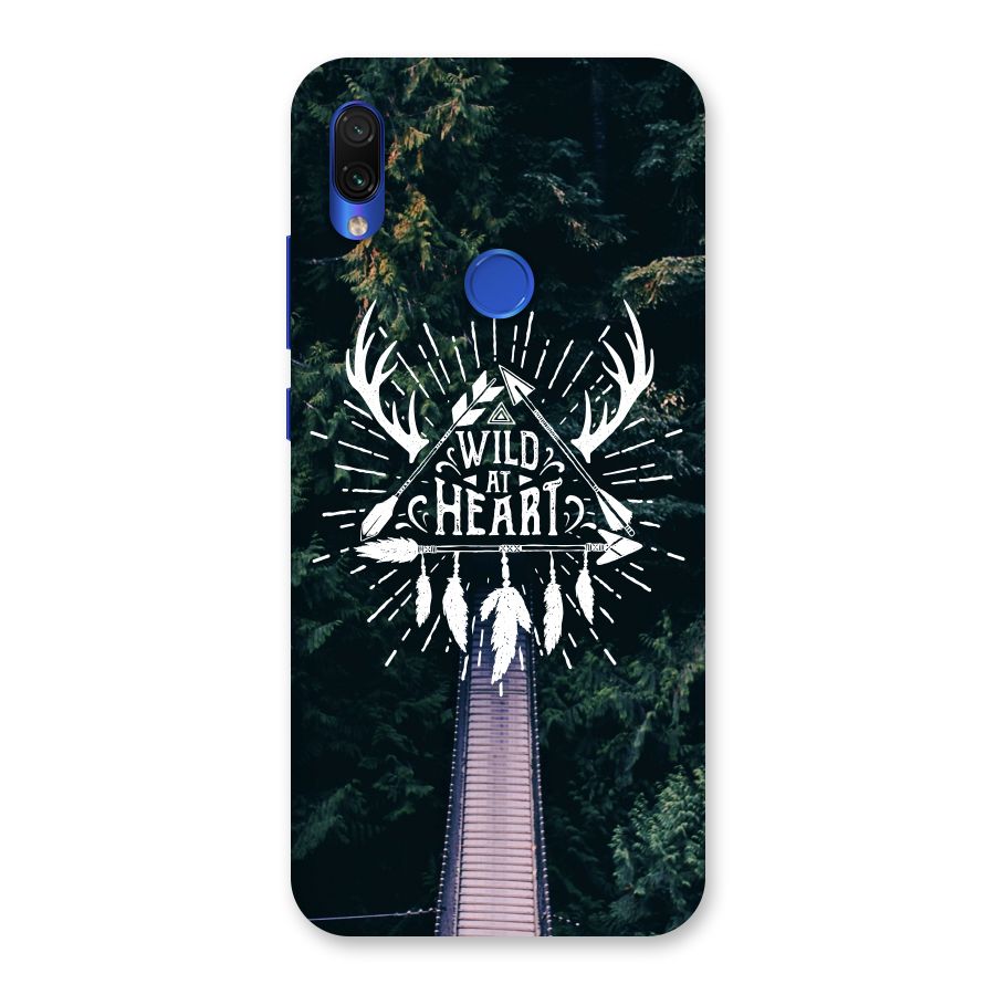 Wild Heart Back Case for Redmi Note 7S