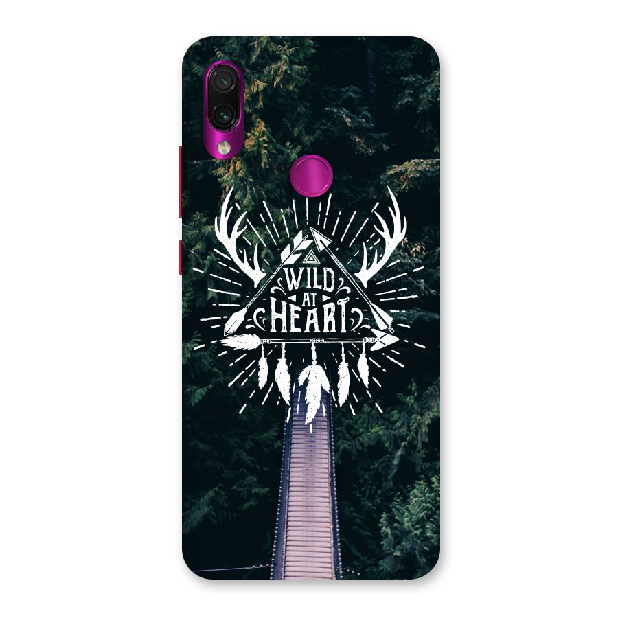 Wild Heart Back Case for Redmi Note 7 Pro