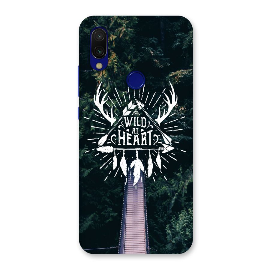 Wild Heart Back Case for Redmi Y3