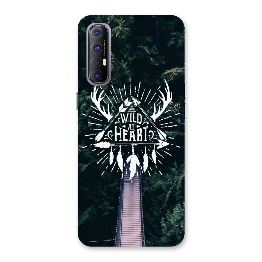 Wild Heart Back Case for Reno3 Pro