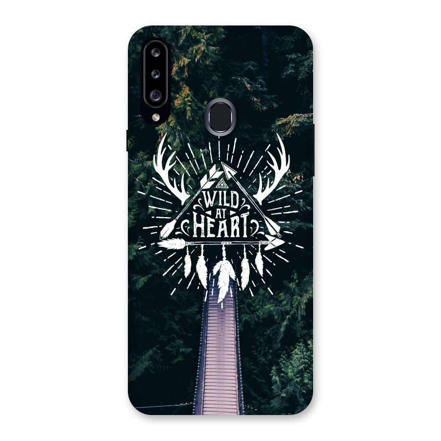 Wild Heart Back Case for Samsung Galaxy A20s