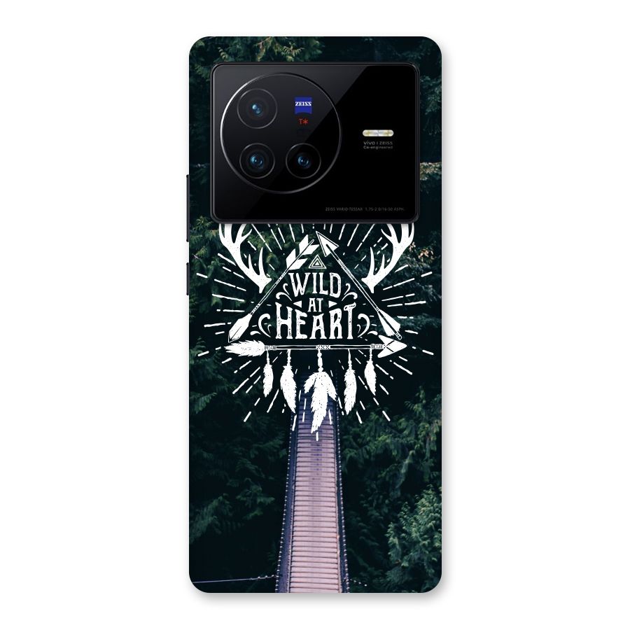 Wild Heart Back Case for Vivo X80