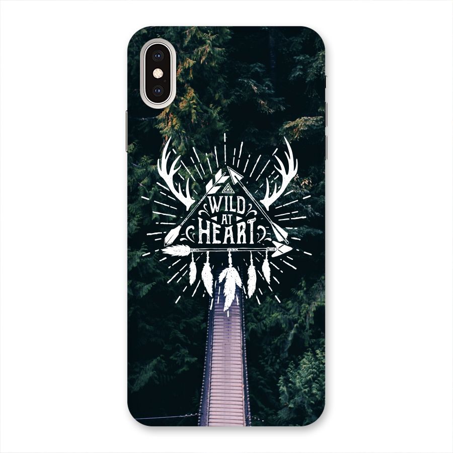 Wild Heart Back Case for iPhone XS Max
