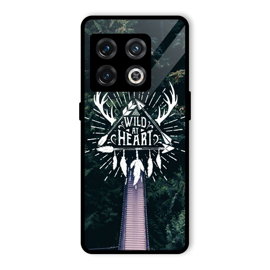 Wild Heart Glass Back Case for OnePlus 10 Pro 5G