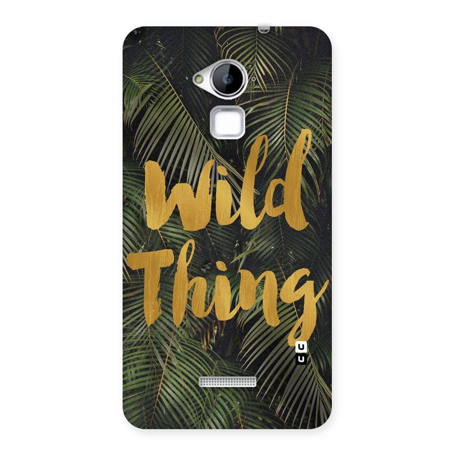 Wild Leaf Thing Back Case for Coolpad Note 3