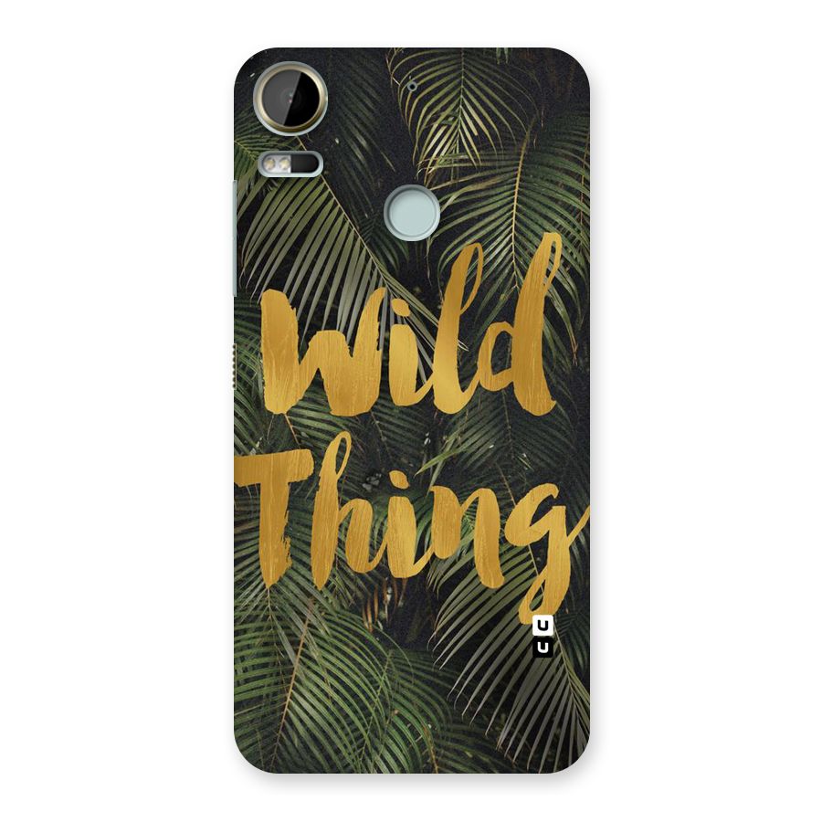 Wild Leaf Thing Back Case for Desire 10 Pro