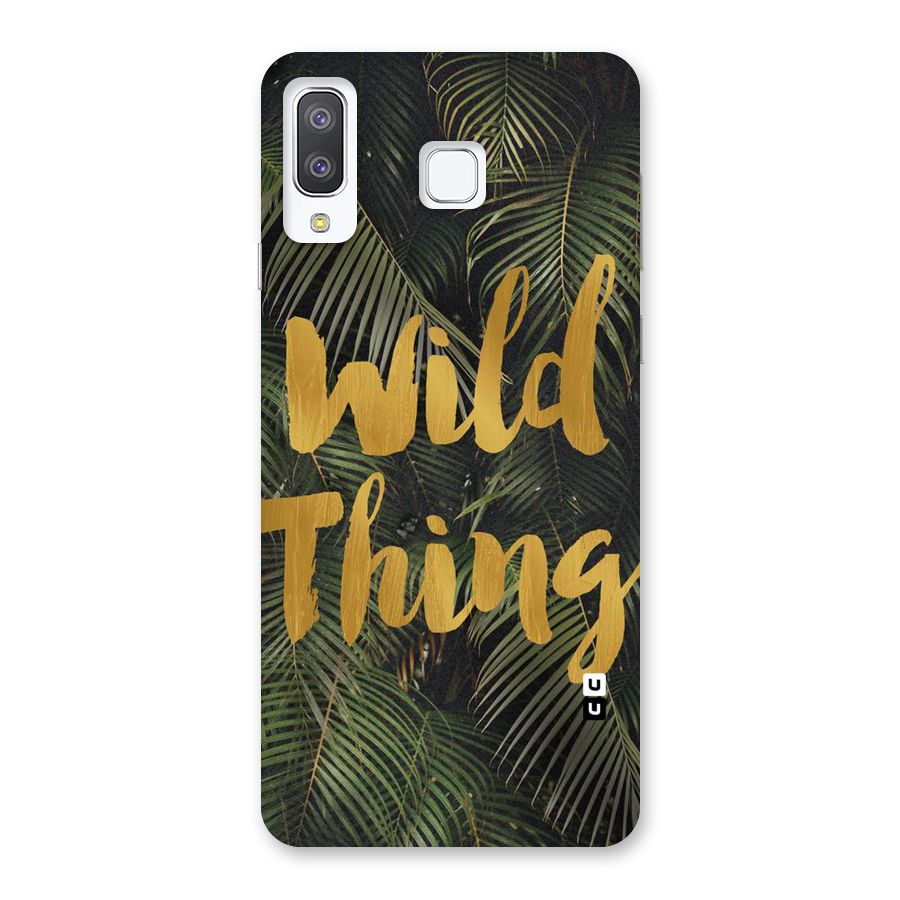 Wild Leaf Thing Back Case for Galaxy A8 Star