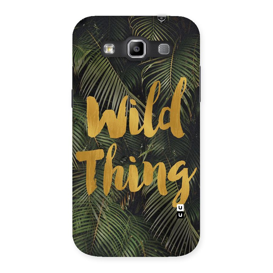 Wild Leaf Thing Back Case for Galaxy Grand Quattro