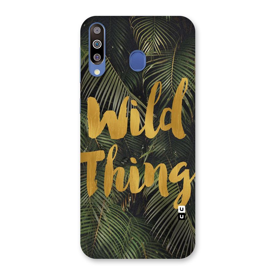 Wild Leaf Thing Back Case for Galaxy M30