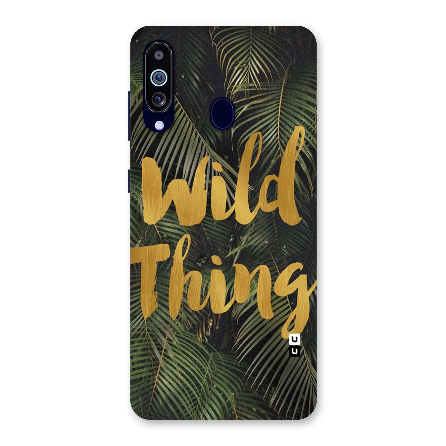 Wild Leaf Thing Back Case for Galaxy M40