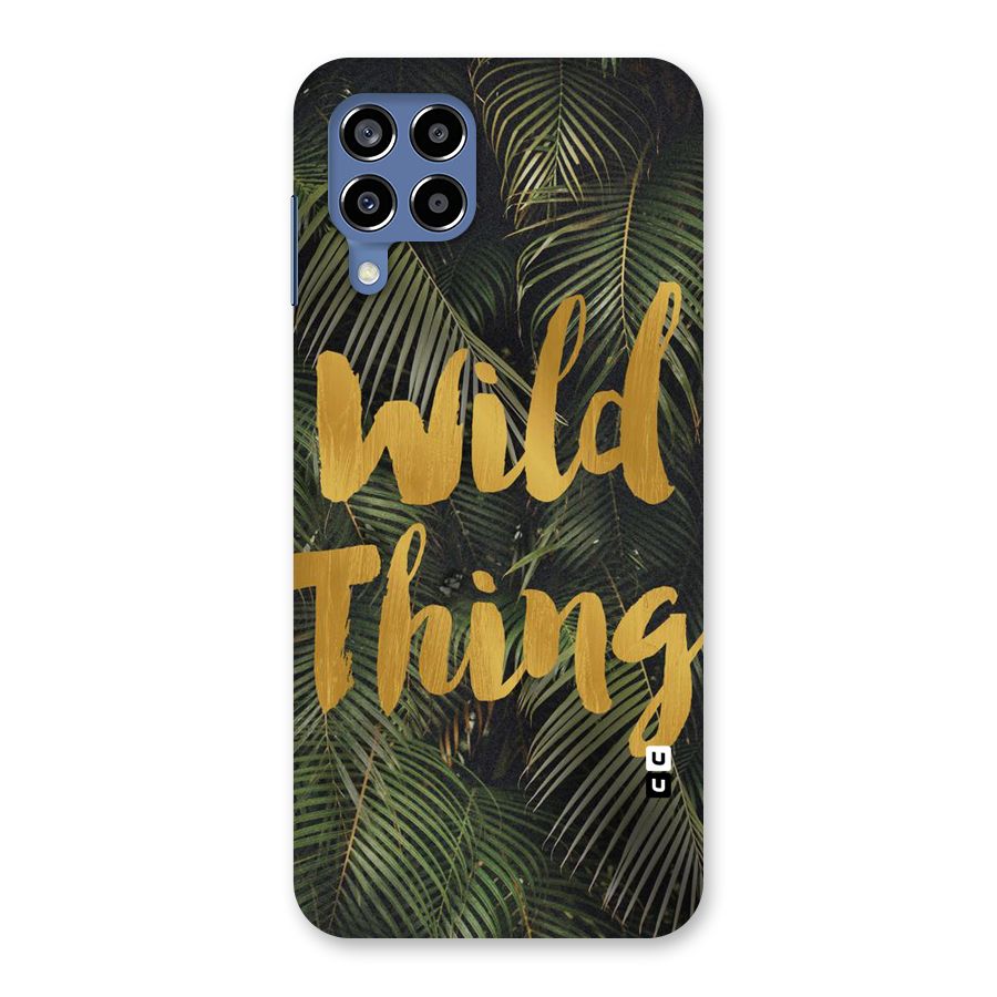 Wild Leaf Thing Back Case for Galaxy M53 5G