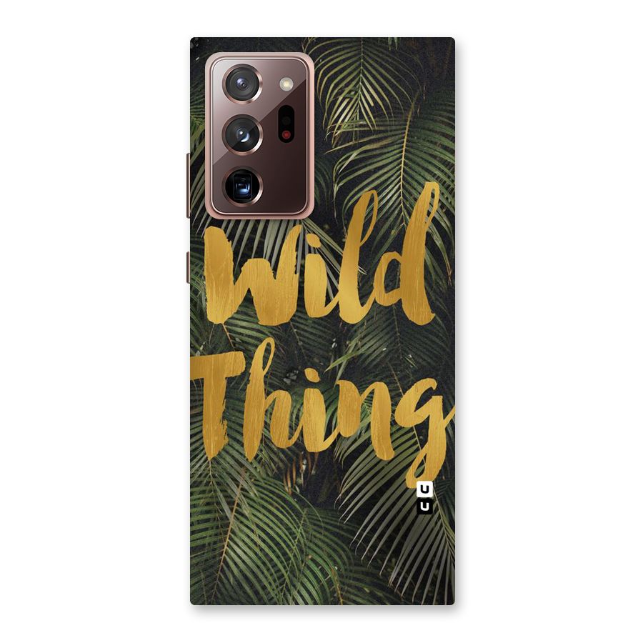 Wild Leaf Thing Back Case for Galaxy Note 20 Ultra