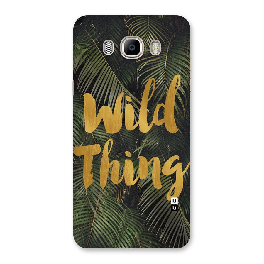 Wild Leaf Thing Back Case for Galaxy On8