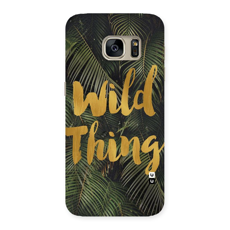 Wild Leaf Thing Back Case for Galaxy S7