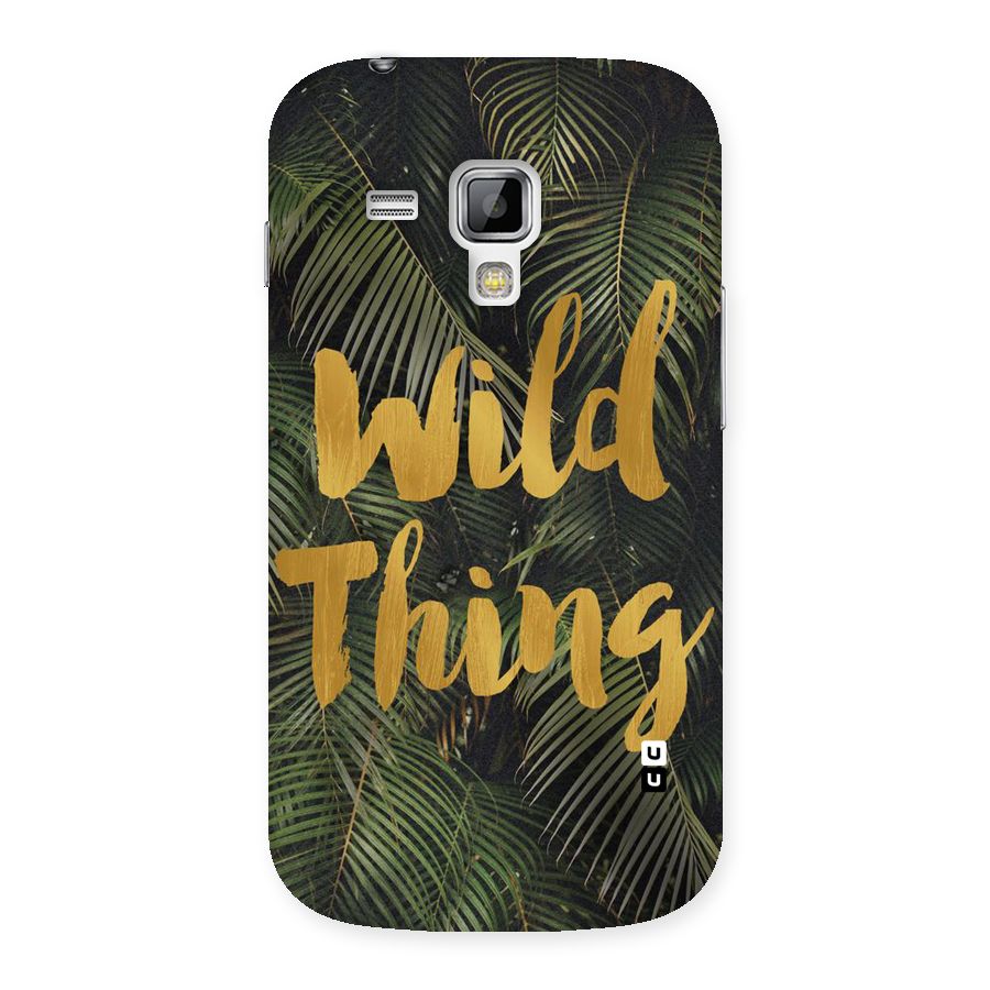 Wild Leaf Thing Back Case for Galaxy S Duos