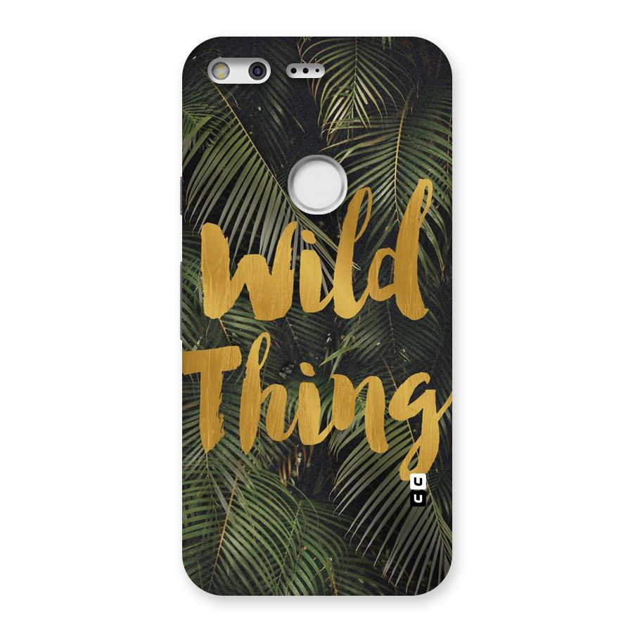Wild Leaf Thing Back Case for Google Pixel