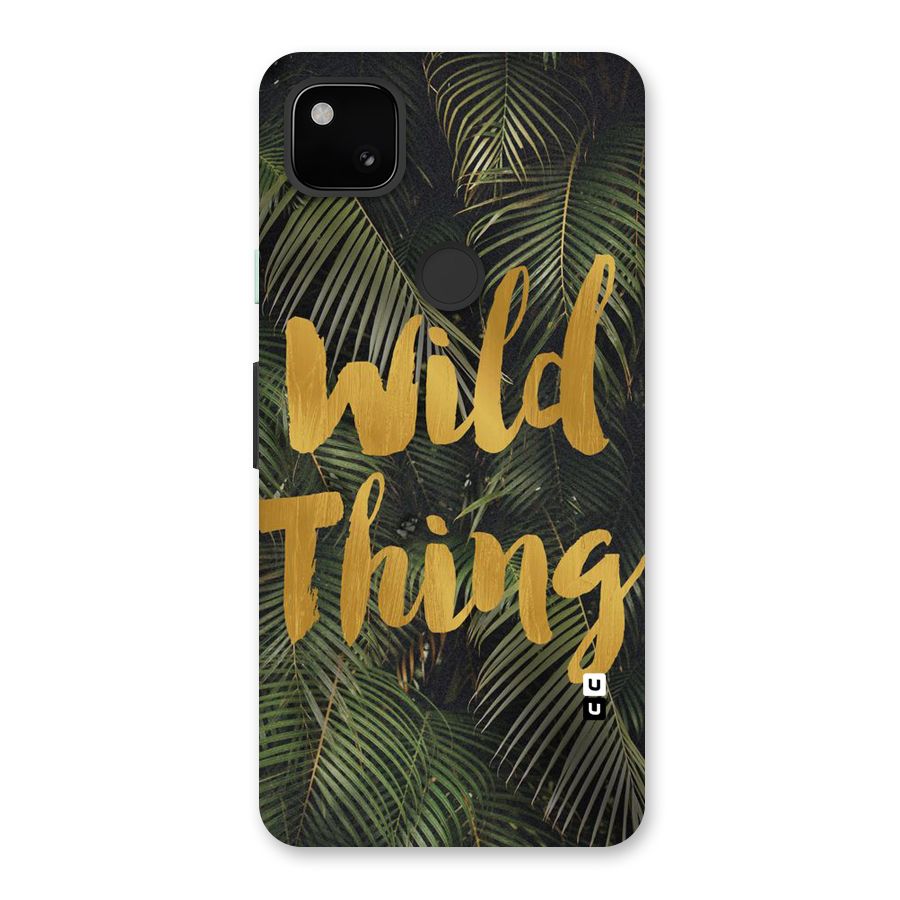 Wild Leaf Thing Back Case for Google Pixel 4a