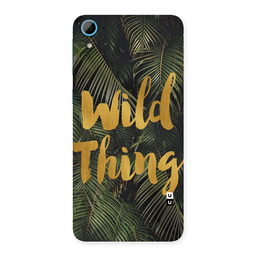 Wild Leaf Thing Back Case for HTC Desire 826