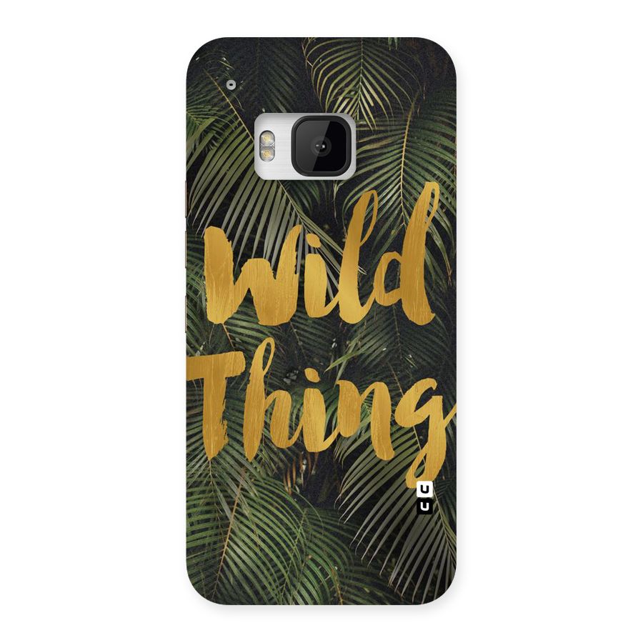 Wild Leaf Thing Back Case for HTC One M9