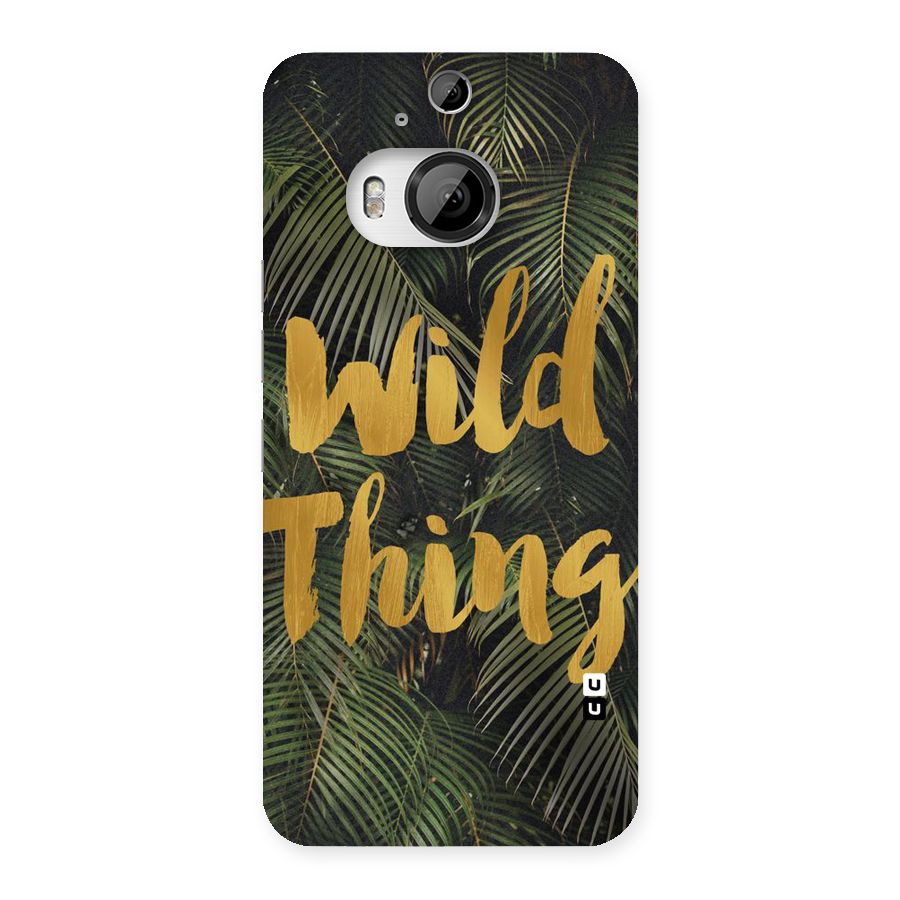 Wild Leaf Thing Back Case for HTC One M9 Plus