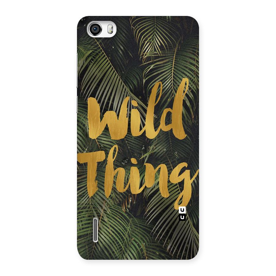 Wild Leaf Thing Back Case for Honor 6