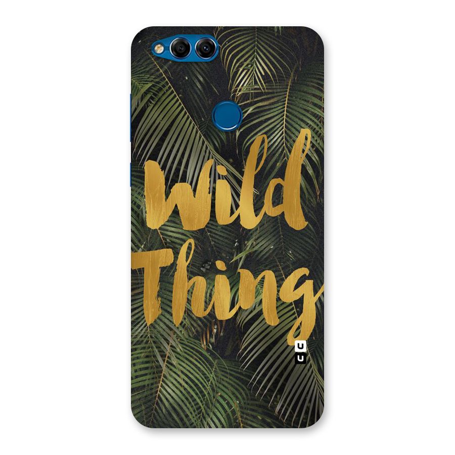 Wild Leaf Thing Back Case for Honor 7X