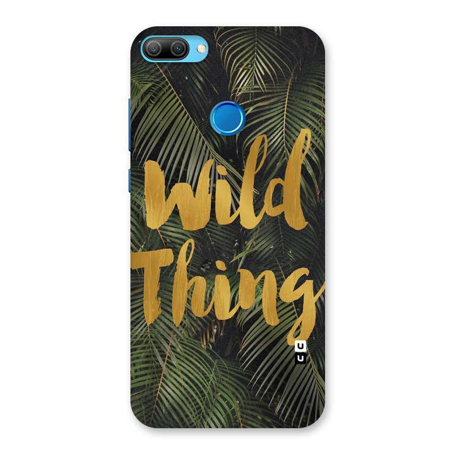 Wild Leaf Thing Back Case for Honor 9N