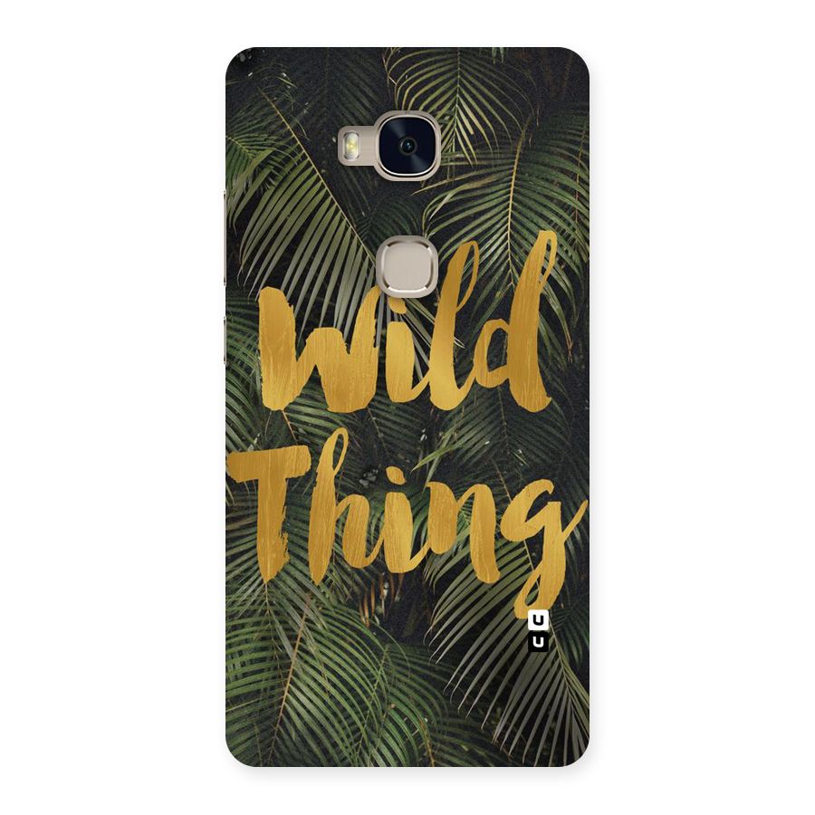 Wild Leaf Thing Back Case for Huawei Honor 5X