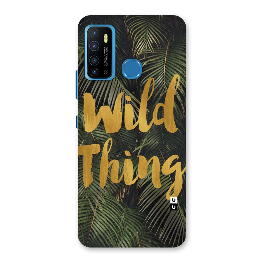 Wild Leaf Thing Back Case for Infinix Hot 9
