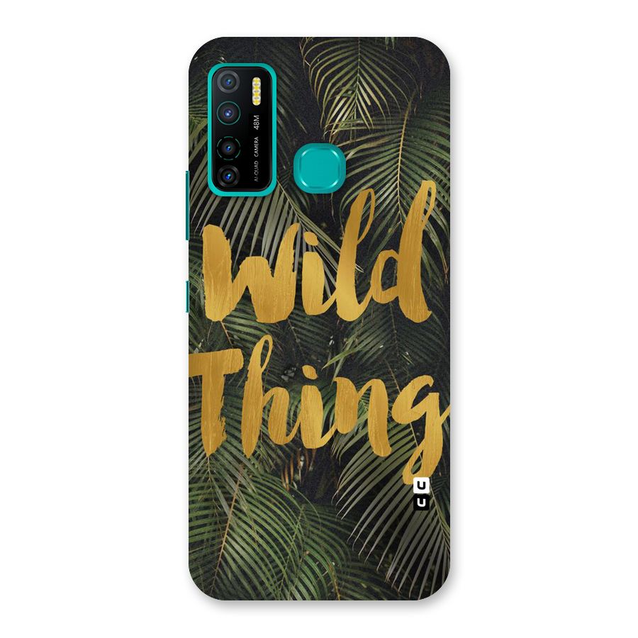 Wild Leaf Thing Back Case for Infinix Hot 9 Pro
