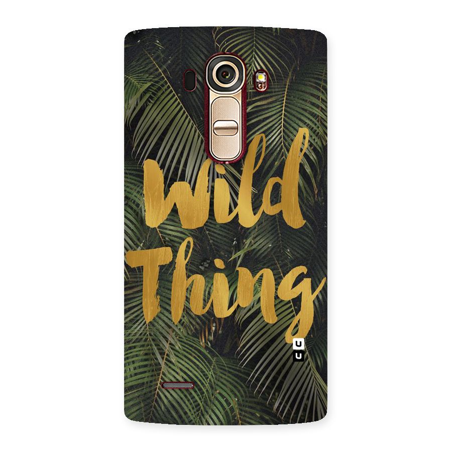 Wild Leaf Thing Back Case for LG G4