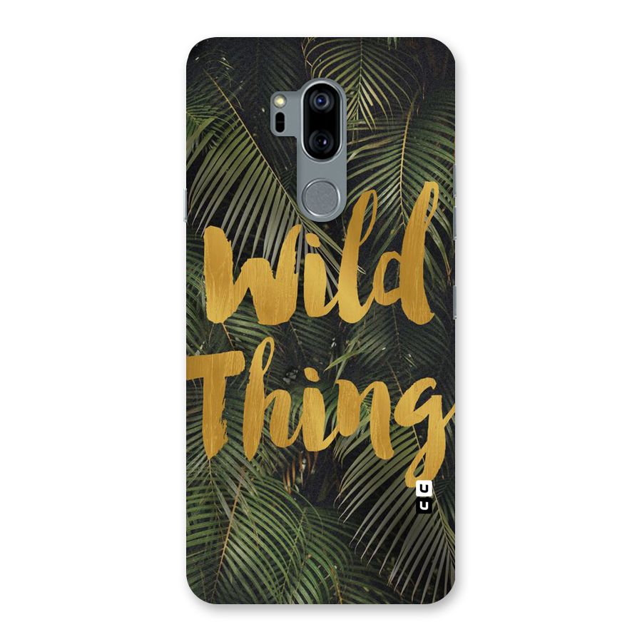 Wild Leaf Thing Back Case for LG G7